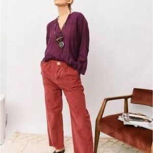 Rudy Jude Sal Trousers in BUTTER YELLOW corduroy - size 3